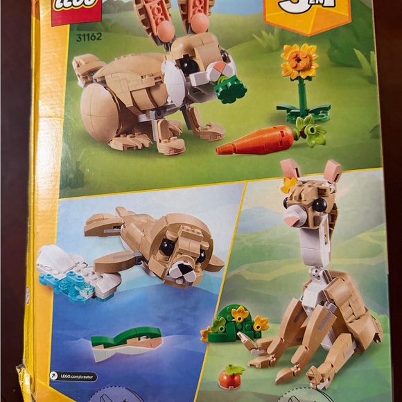 LEGO Creator 3-in-1 Adorable Bunny Set - Picture 2 of 2